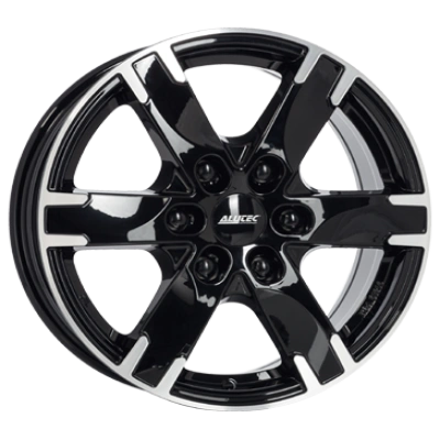 Alutec Titan Diamond Black Front Polished