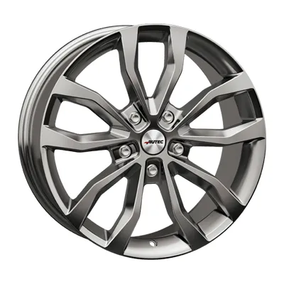 Autec, Uteca, 7,5x17 ET49 5x114,3 70, titansilber