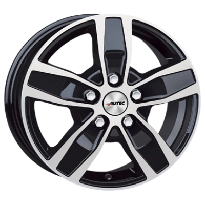 Autec, Quantro, 7x17 ET54 5x160 65,1, schwarz poliert