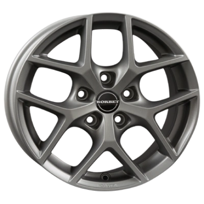 Borbet, Y, 7,5x17 ET40 5x114,3 72,5, titan matt