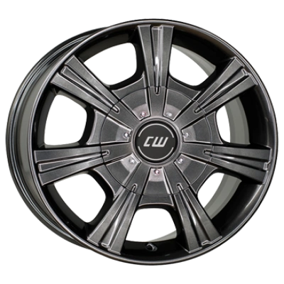 Borbet, CH, 7,5x17 ET47 5x160 65,1, mistral anthracite glossy