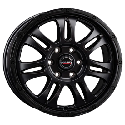 Borbet, CW8, 8x18 ET48 6x130 84,1, black matt
