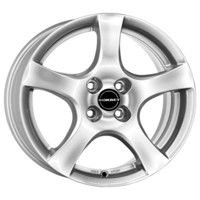 Borbet F Brillant Silver