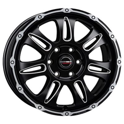 Black Rim Window Polished Matt