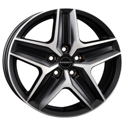 Black Polished Matt