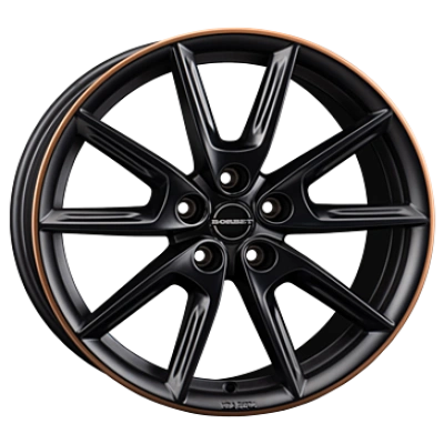 Black Matt Rim Copper