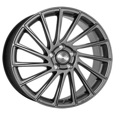 Brock, B39, 7x17 ET49 5x112 57,1, himalaya grey matt