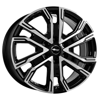 Brock MMDA08 Black Gloss Fully Polished