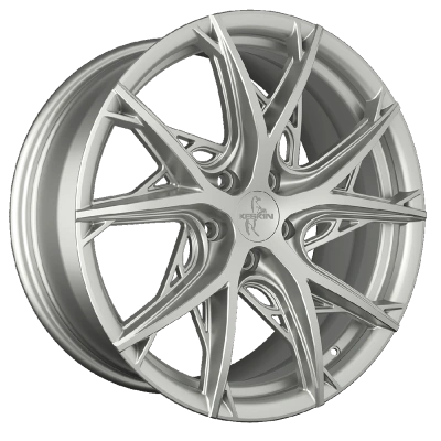 silver painted