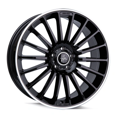 Keskin Wheels KT15 Black Lip Polish