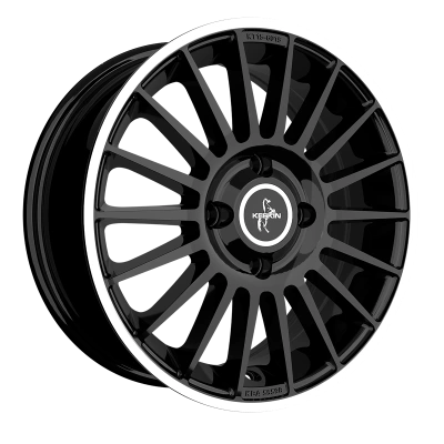 Keskin Wheels KT15 black lip polish