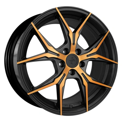 Keskin Wheels KT19N matt black front copper