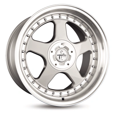 Keskin Wheels KT1 silver lip polish