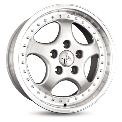 Keskin Wheels KT2 silver lip polish