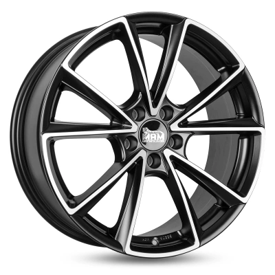 Matt Black Front Polish