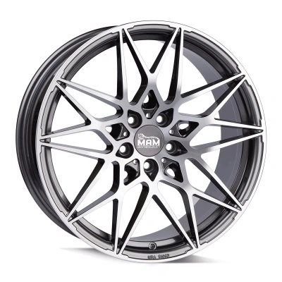 MAM Wheels B2N Palladium Front Polish