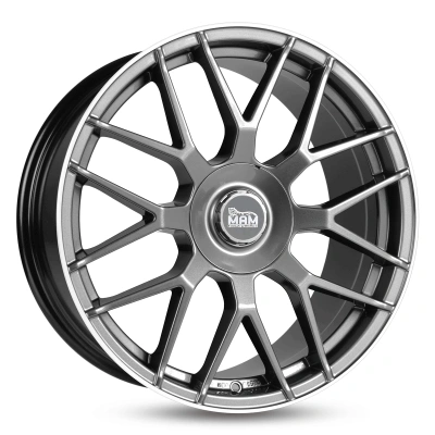 MAM Wheels GT1 palladium lip polish