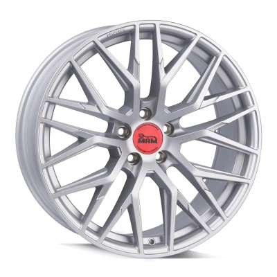 MAM Wheels RS4 Matt Silver Painted