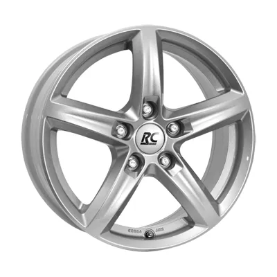 RC Design, RC24, 6.5x16 ET 39, 56.6, Crystal Silver
