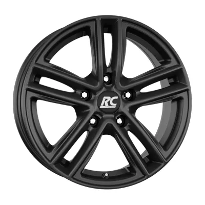 RC Design, RC27, 7x19 ET 45, 67.1, Black Clear Matt