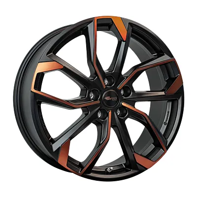 Black Orange Matt