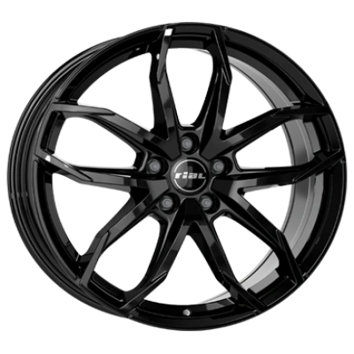 Rial, Lucca, 8x18 ET33 5x110 65,1, diamant schwarz
