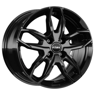 Rial, Lucca, 6,5x17 ET20 4x108 65,1, diamant schwarz