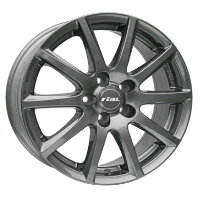 Rial, Milano, 6,5x15 ET38 5x100 63,3, titanium